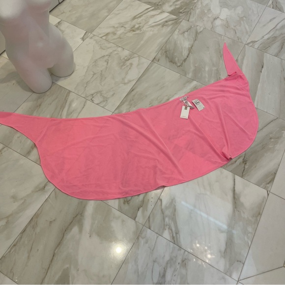 good American 2x size 5-8 swim coverup wrap hot pink nwt - Picture 4 of 10